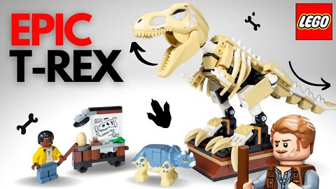 EPIC T-Rex LEGO Build!