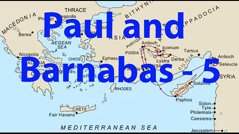 Paul And Barnabas - 5