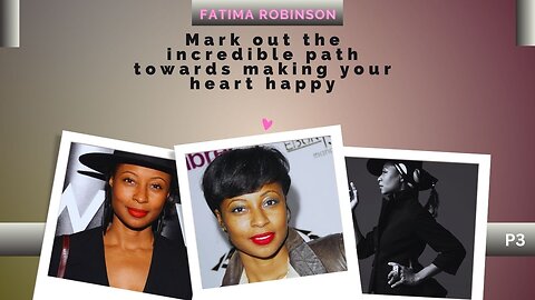 The BEST Interview Given By Fatima Robinson - P3