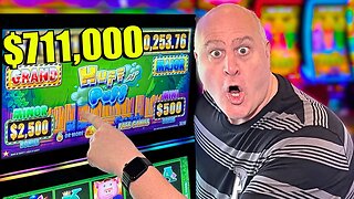 OVER $711,000 - WORLD'S LARGEST HUFF N PUFF GRAND JACKPOT!