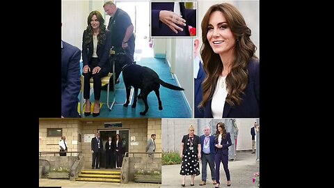 Kate's prison search Princess pulls mischievous face as she's inspected by guard during visit toHMP