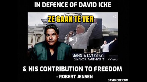 Former TV presenter, on David Icke and his treatment by the Dutch government & courts