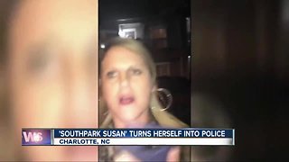 Woman dubbed 'South Park Susan' turns herself in