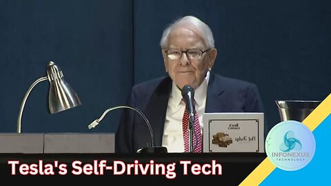 "Warren Buffett Discusses the Risk Tesla's Self-Driving Tech Poses to Berkshire's