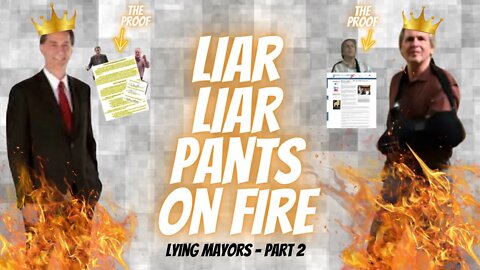 [Bilbrey LIVE] - "Liar, Liar... Pants on Fire! LYING MAYORS (PART 2 - Winchester Mayor Bob McCoy)!"