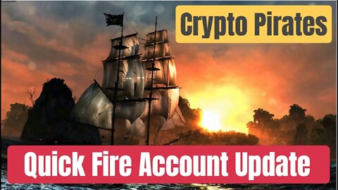 Crypto Pirates Mining Game , Super Quick Account Update , Earn Free Crypto