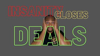 You HAVE TO BE INSANE to Wholesale Real Estate! #S2 #insanity #realestateinvesting #successtips