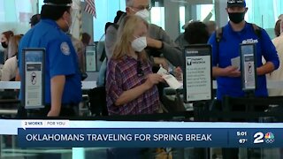 Oklahomans traveling for spring break despite pandemic