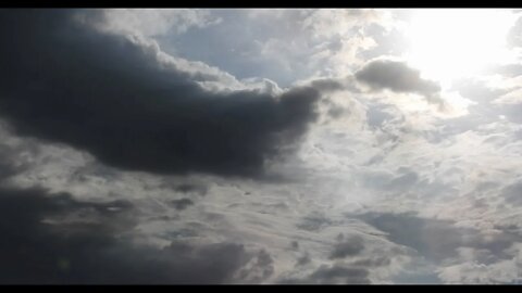 an easy yoke, a light burden and the sky on July 31, 2022 over Corona, CA USA