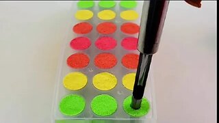 Satisfying ASMR Kinetic Sand Cutting #shorts#satisfying #asmr #trending #shortvideo #kineticsand