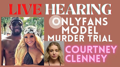 Live OnlyFans Model Murder Trial | Courtney Clenney Hearing Miami, Florida