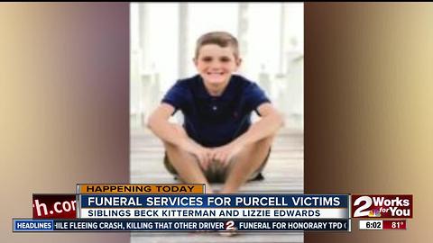 Siblings Beck Kitterman and Lizzie Edwards will be laid to rest