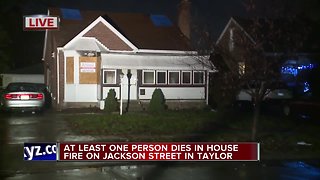One dead in Taylor house fire