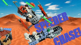 Speeder chase! A Lego Stop-motion short