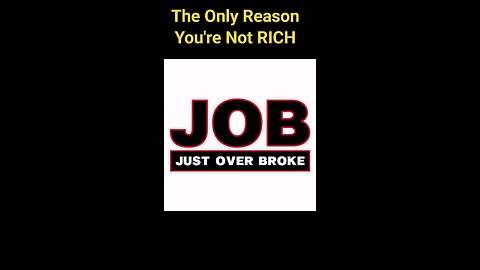 The Only Reason You're Not Rich