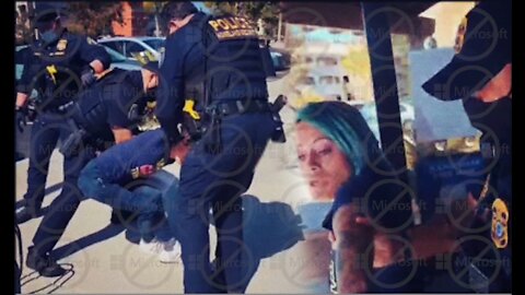 Innocent Woman Manhandled By California Police For Not Wearing A Mask