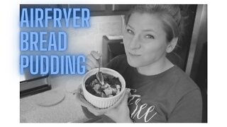 AIRFRYER BREAD PUDDING || PSMF SINGLE SERVE BREAD PUDDING || HIGH PROTEIN BREAD PUDDING