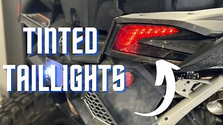 How To Install Tinted Tail Lights on Can Am X3 Lights! Building A 2022 Can Am XRS Turbo RR Part 9!