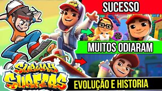 Evolução e HISTORIA do Subway Surfers