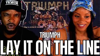 🎵 Triumph - Lay It On The Line REACTION