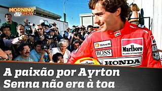 A paixão do brasileiro por Ayrton Senna não era à toa