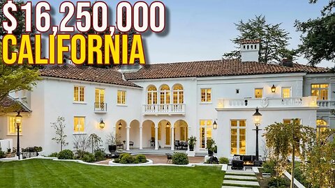 Touring $16,250,000 California Mega Mansion