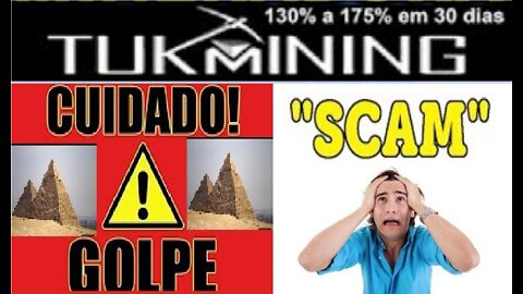 SCAM TUKMINING - Cuidado! mineradora parou de pagar com 30 dias | #cryptocurrency