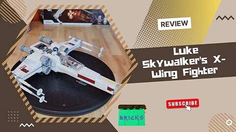 Lego Star Wars Luke Skywalker's X-Wing Fighter REVIEW! set 75301 - 474 pcs