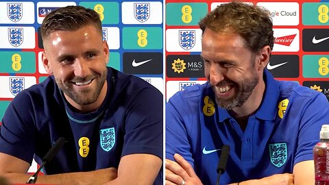 Who have you been tapping up then? 'There's a FEW!' | Shaw, Southgate | England v North Macedonia