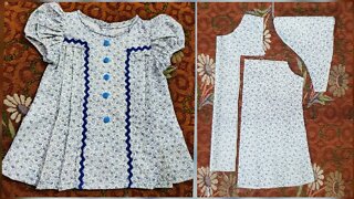 Baby Frock Cutting and Stitching