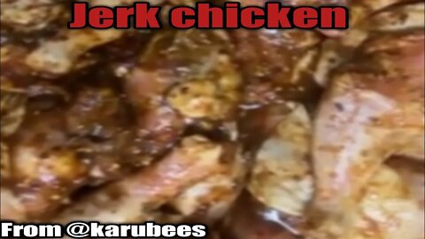 Jerk chicken | @karubees on IG 🇯🇲🐔💣 #shorts