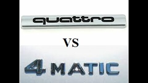 Mercedes 4Matic vs Audi Quattro