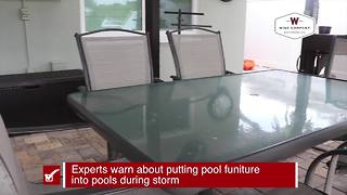 Prepare your pool before a storm | Prepare the inside of your home before a storm