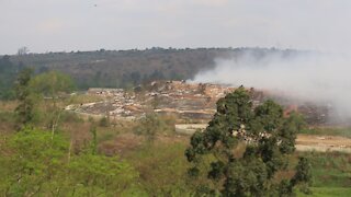 SOUTH AFRICA - Durban - Smoke from landfill site in PMB (Videos) (Rsm)