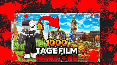 Ich Überlebe 1,000 Tage in Minecraft Hardcore