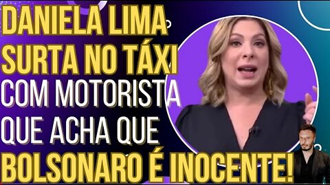 in Brazil, a journalist freaks out in a taxi with a driver who thinks Bolsonaro is innocent!