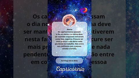 CAPRICÓRNIO - #SIGNO #CAPRICÓRNIO PASSA O DIA DE #HOJE NO ALERTA! #shorts