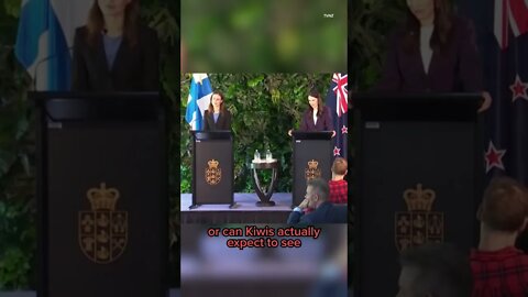 #NewZealand PM #JacindaArdern and #Finland PM #SannaMarin respond to a reporter's question about