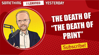 128: The death of "the death of print"