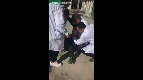 Meanwhile in China, forced vaccinations in children is normal
