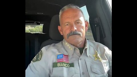 Riverside County Sheriff Chad Bianco Explains Why He's "Changing Teams" And Supporting Trump 2024