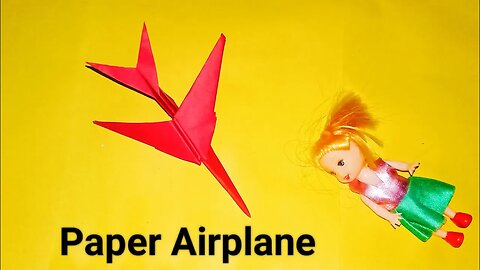 DIY PAPER AIRPLANE Paper Crafts For School _ Paper Craft _ Easy Kids Craft Ideas _ Paper Craft New