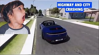 BeamNG Drive: Different Level Cars Crashing in Cities and on the Highway