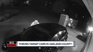 Thieves target cars in Oakland County