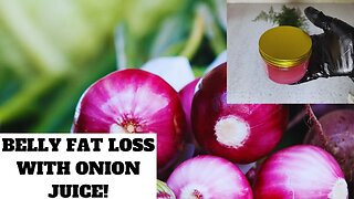1 onion 🍋 dissolves belly fat completely in 30 days without diet and exercise!