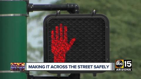 Operation Safe Roads: PHX officials making changes at crosswalks