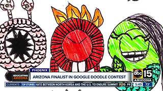 Arizona finalist in Google Doodle contest