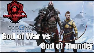 God of War Ragnarok- God of War vs God of Thunder