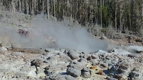 Steamboat Geyser