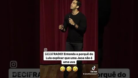 DECIFRADO! Entenda o porquê do Lula explicar que uma Jaca não é uma uva. 🤣🤣